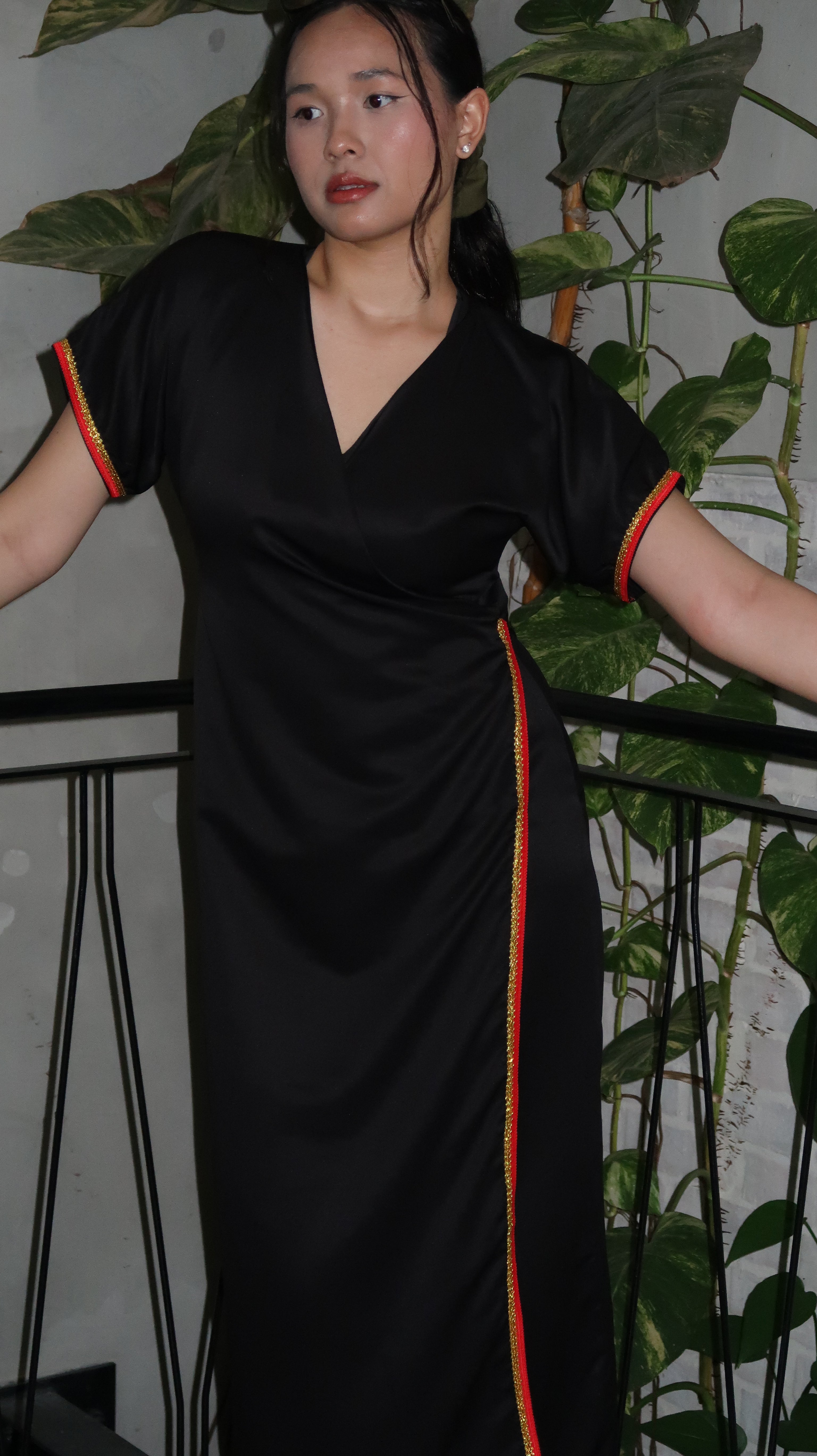 Luna Wrap dress
