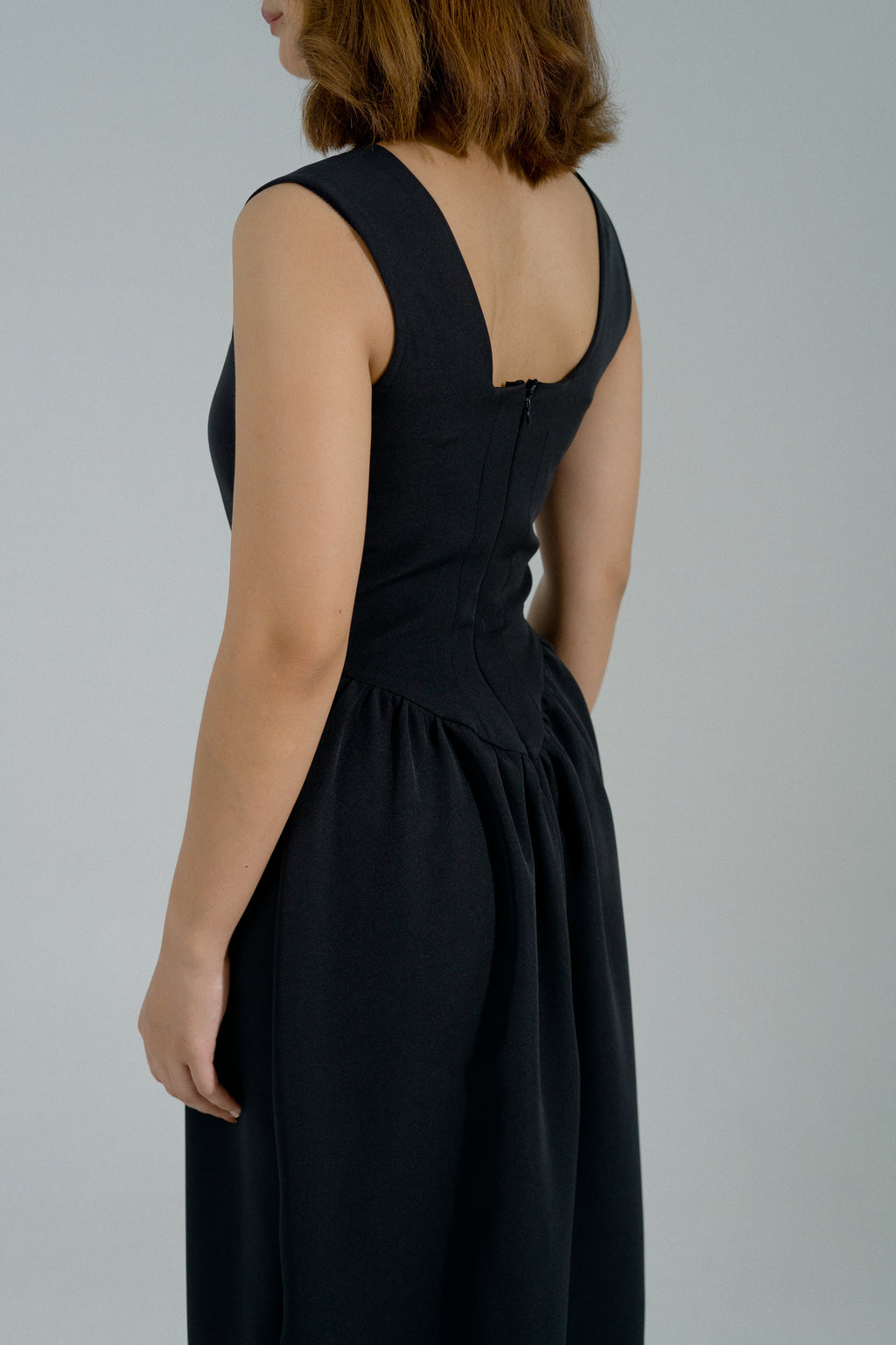 Elora V waist dress