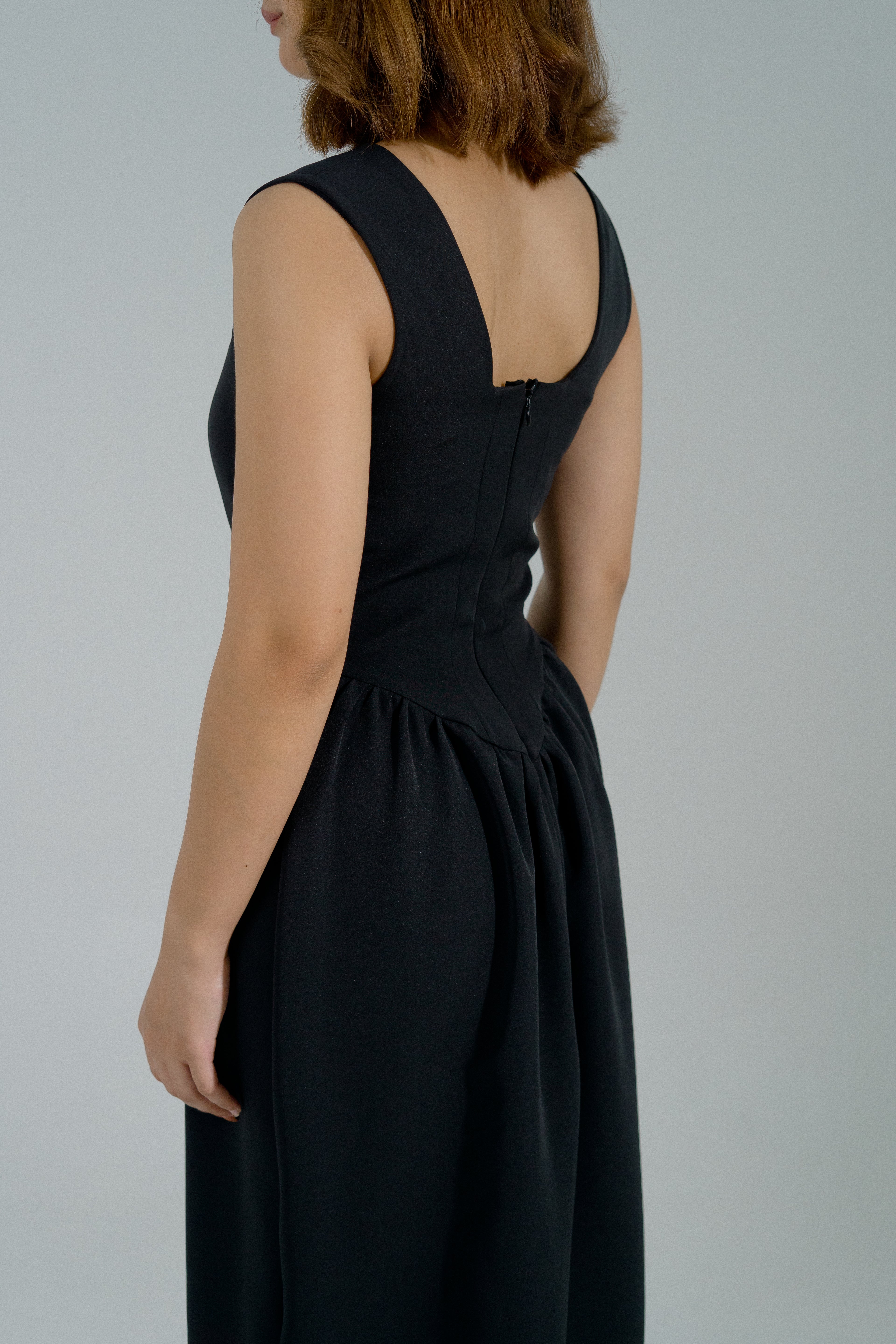 Elora V waist dress