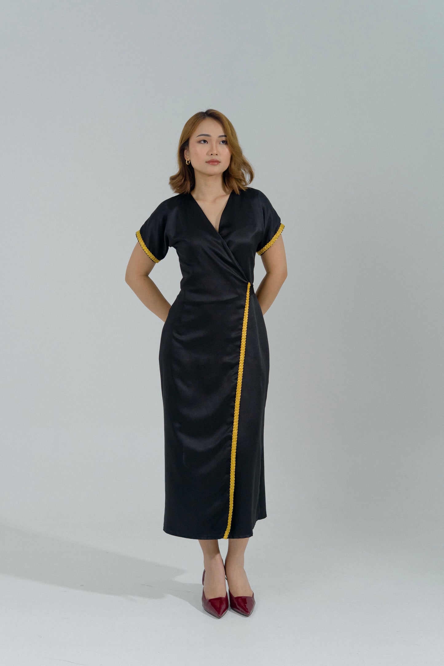 Luna Wrap dress