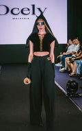 Basic Black & Gold Top (Top Only)