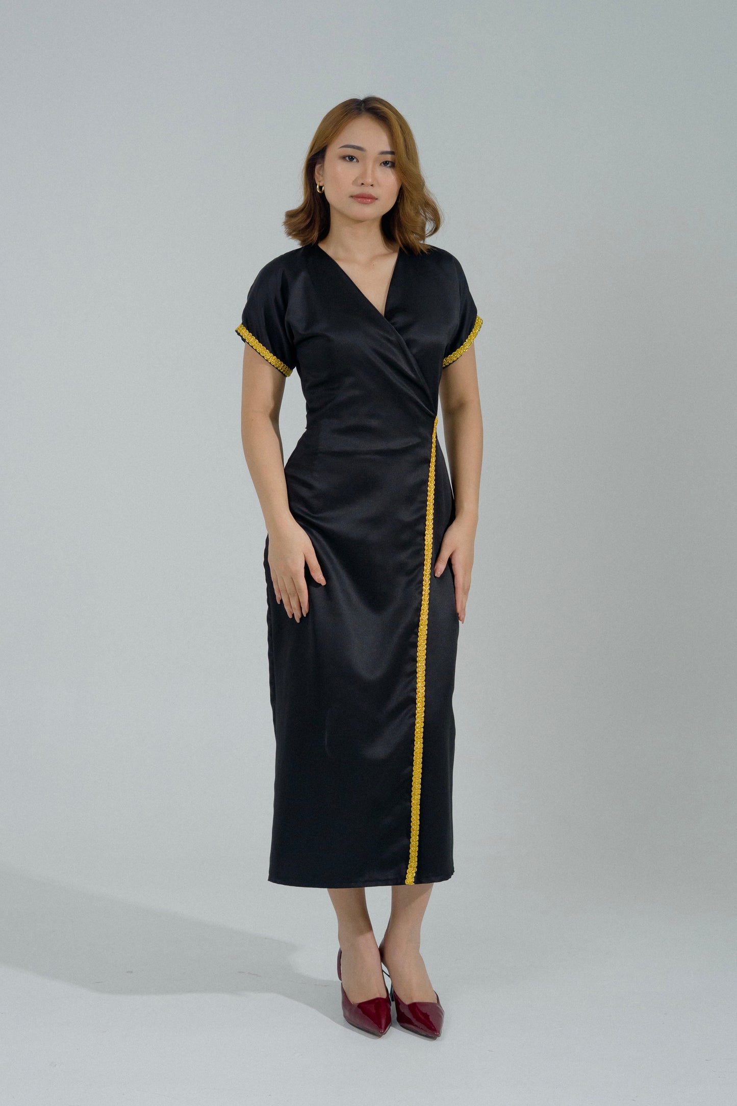 Luna Wrap dress