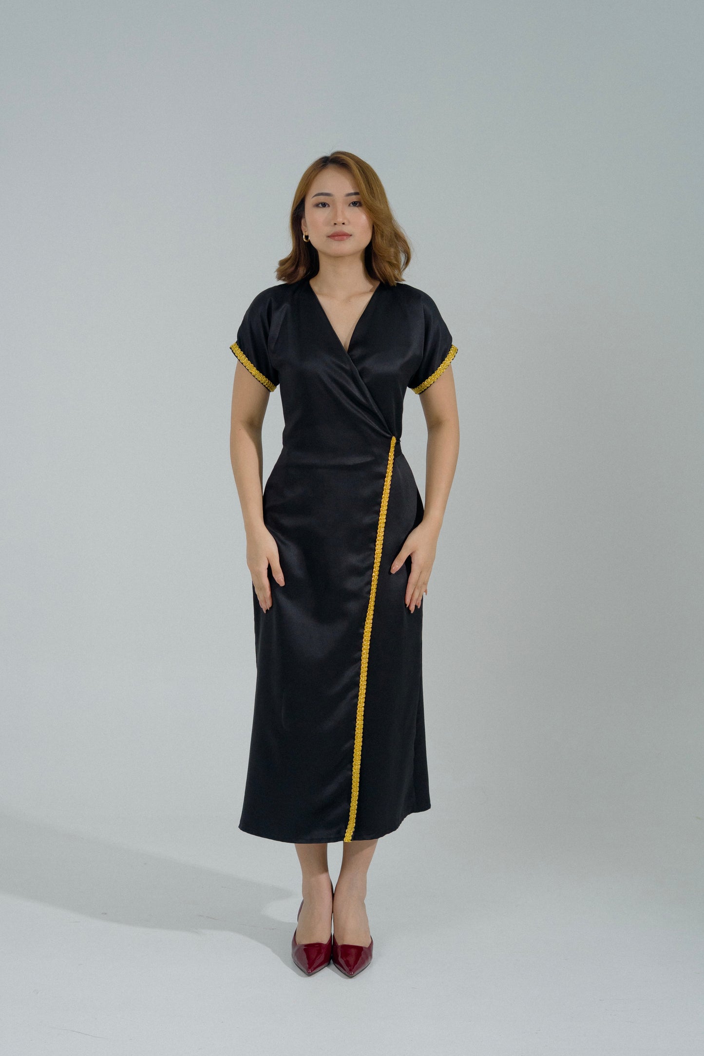 Luna Wrap dress