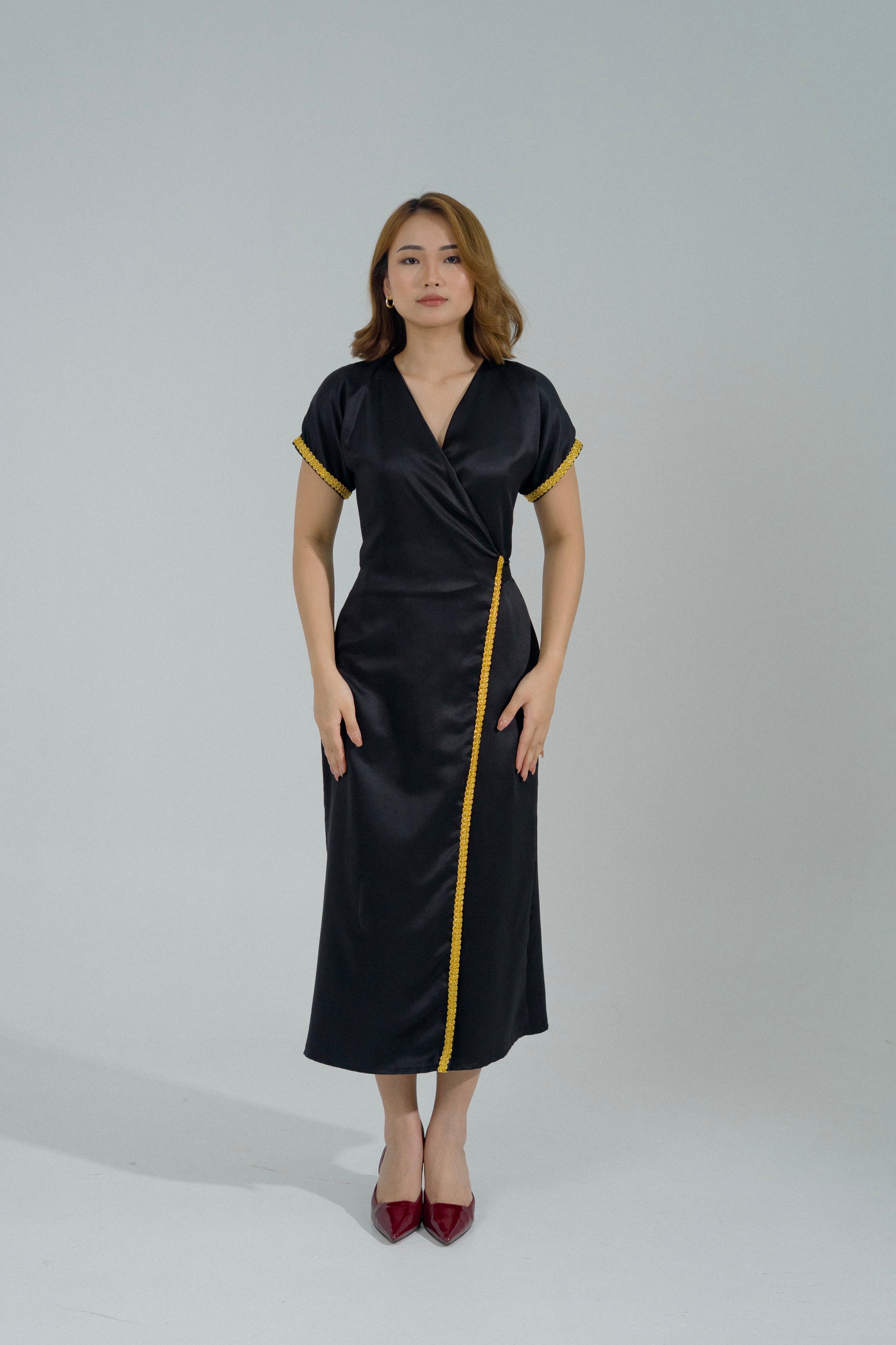 Luna Wrap dress