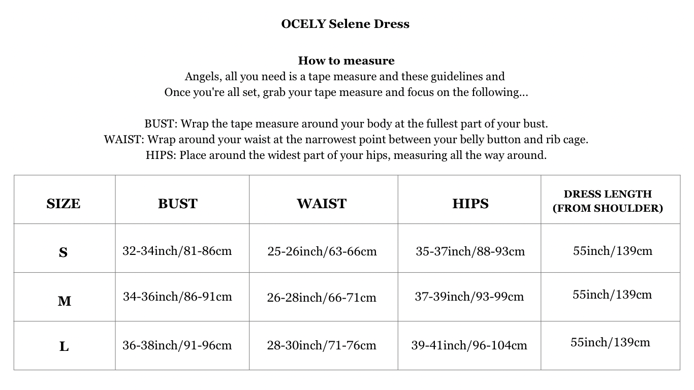 Selene Black dress